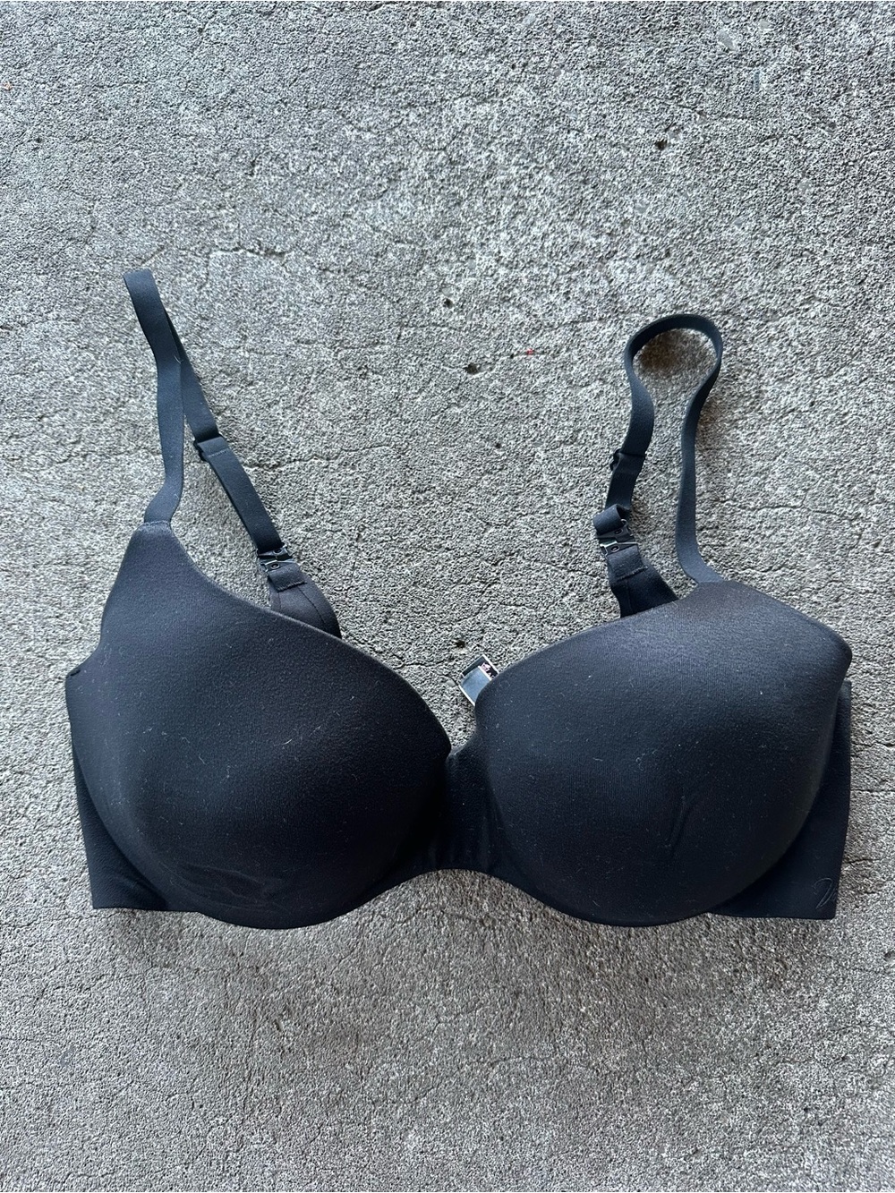 Victorias Secret Black Demi Lined Push Up Bra